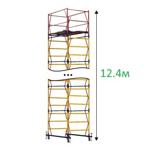 Вышка-тура 1.2×2.0-12.4м