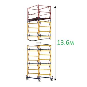 Вышка-тура 1.2×2.0-13.6м